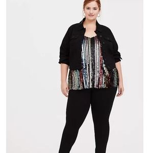 Torrid Rainbow Sequin Cami
